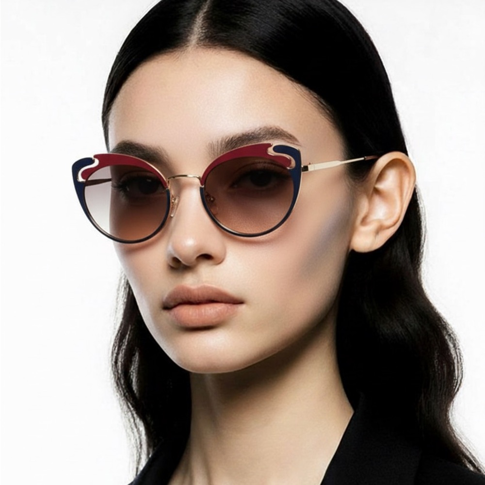 New Authentic Miu Miu MU 57TS HB5GR0* 3N Metal Women Noir sunglasses